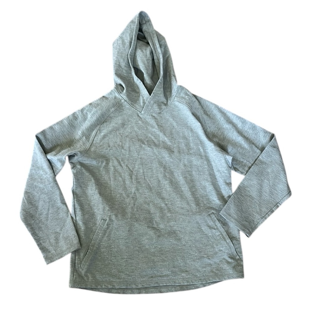 Mizzen+Main ProFlex Hoodie Mens Medium Steel Gray Heather Golf Performance